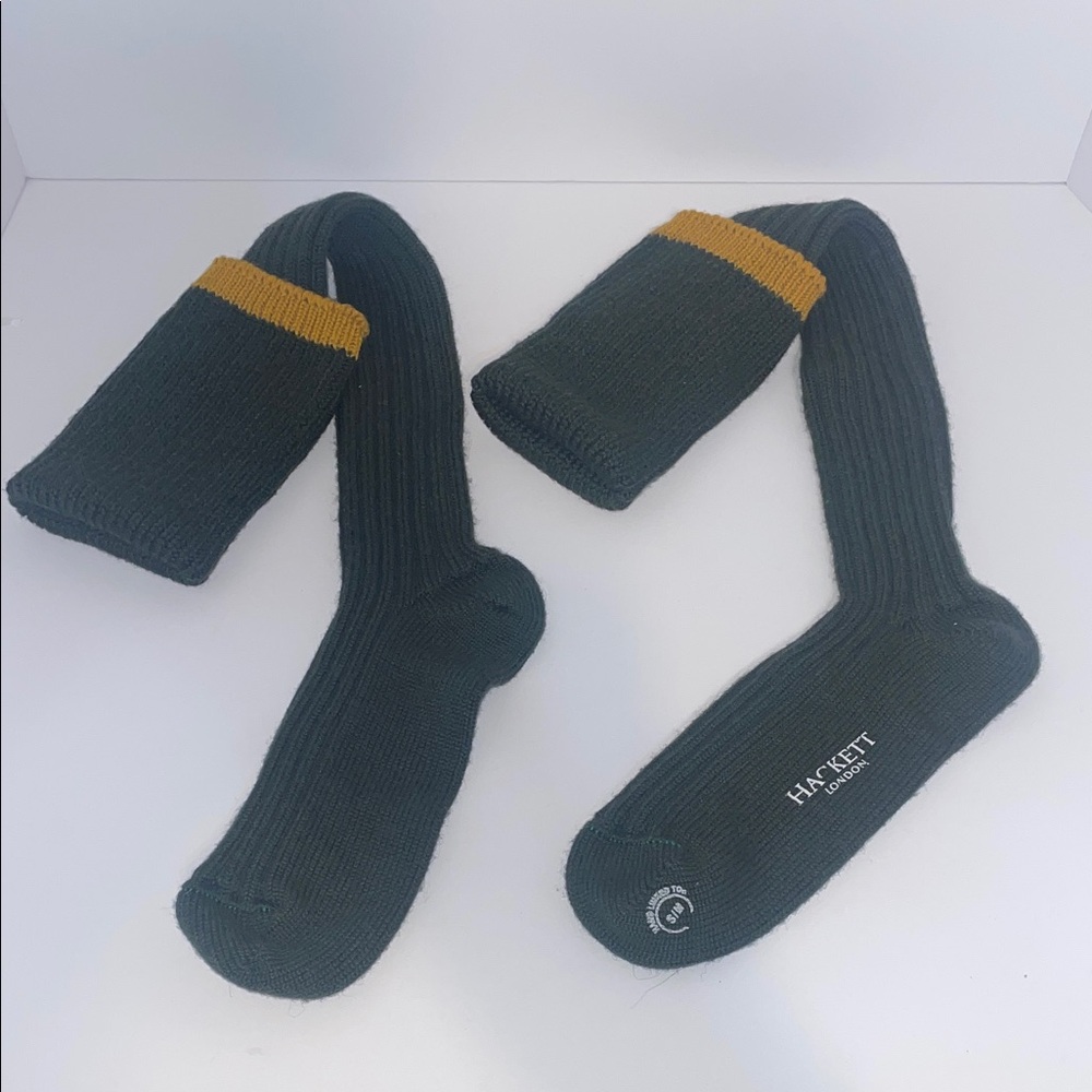 💚Hackett London Above Knee Socks Size S/M
